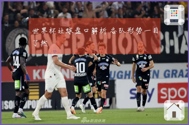 世界杯让球盘口解析 各队形势一目了然